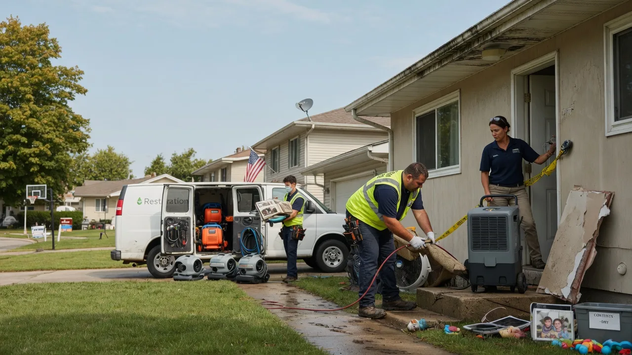 Water Damage Restoration in New Florence, MO near me